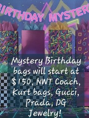 Mystery Birthday Gift Bags!💖🎂💖🎂